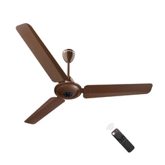 atomberg Ikano 1200mm BLDC Ceiling Fan with Remote Control | BEE 5 star Rated Energy Efficient Ceiling Fan | High Air Delivery with LED Indicators | 3 Year Warranty (Gloss White)