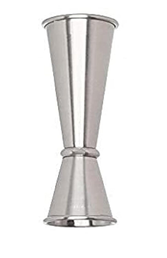 Dynore Stainless Steel Japanese Tall Peg Cocktail Jigger, Shot Glass, Double Side Drink Measuring Bar Tool 30/60 ml