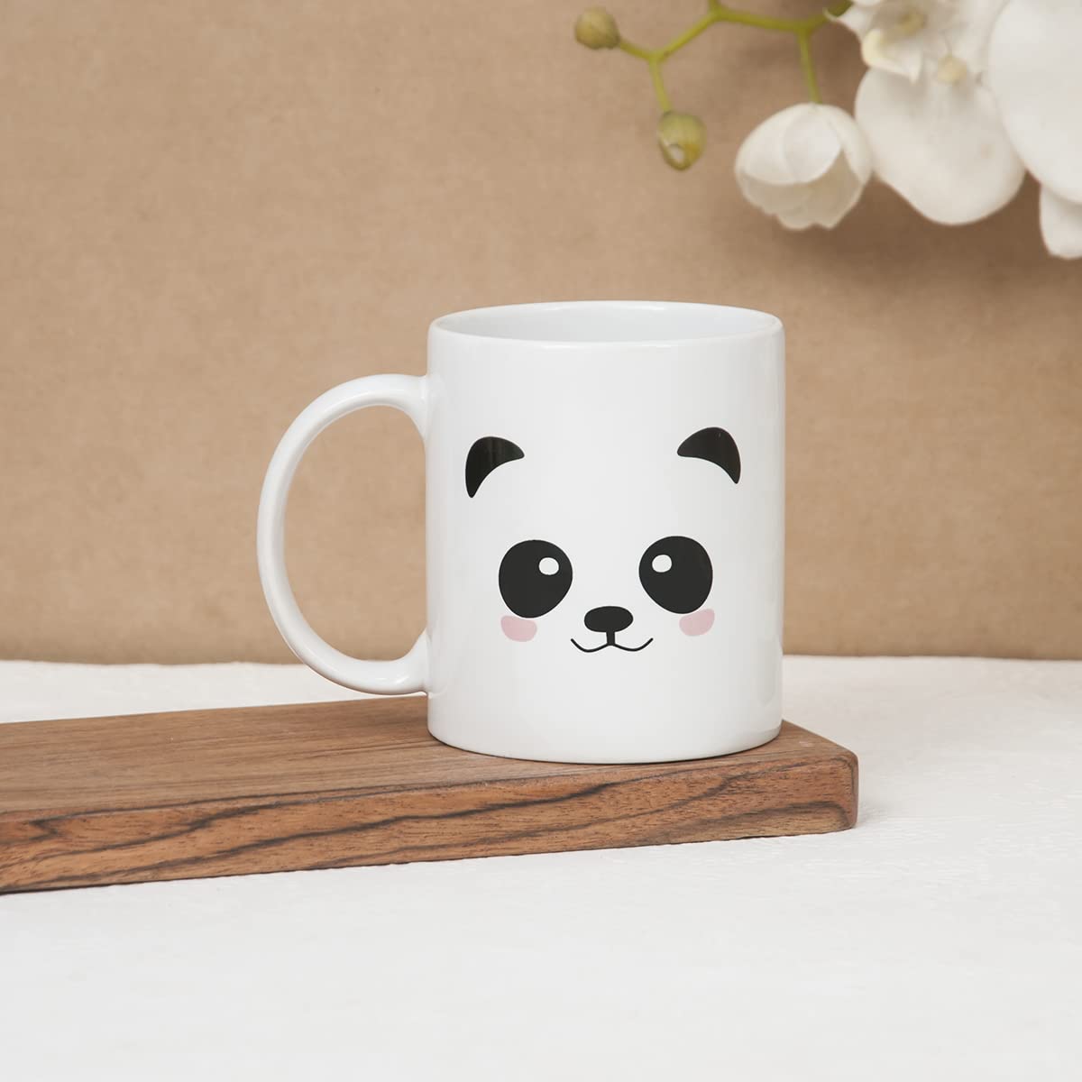 Clay Craft Ceramic Cc Mm1 Swiss Rez1 Microwave Safe Coffee Mug with Good Morning Quote, 300 ML