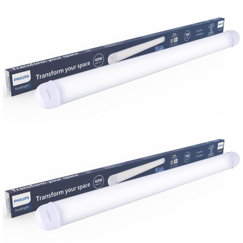Philips 40-watt LED Batten/Tubelight (Pack of 2)