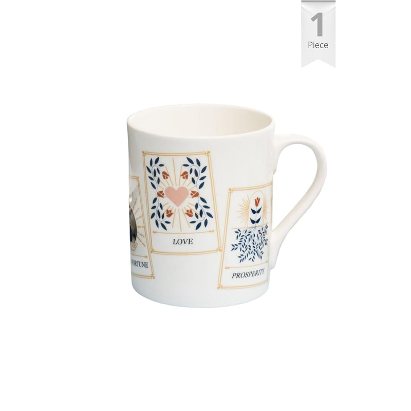 Clay Craft Fine Ceramic Swing Milk Mug, Pack of 1, 350Ml, Perfect for Afternoon Tea, Gifts, and Home Decor, Elegant Ceramic Mugs, Modern Milk Mugs, Coffee Mugs, Milk and Coffee Mug