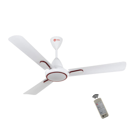 Orient Electric 1200 mm Hector Deco| Ceiling fan with Remote| Decorative ceiling fan with stylish ring & trims| Saves up to 50% on electricity bills| 5 years warranty BLDC ceiling fan| Brown