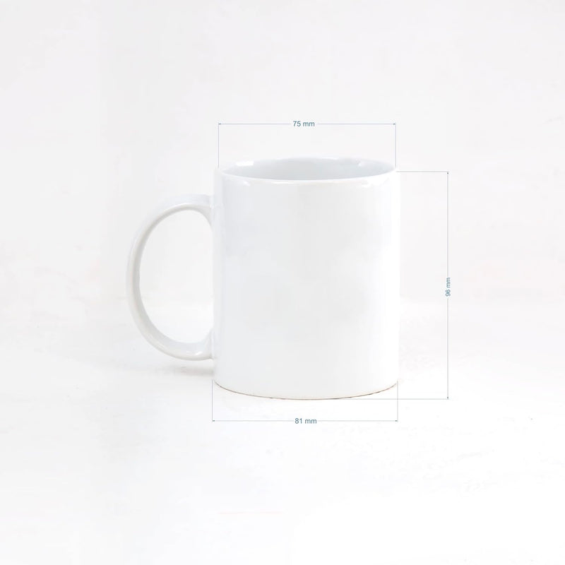 Clay Craft Ceramic Cc Mm1 Swiss Rez1 Microwave Safe Coffee Mug with Good Morning Quote, 300 ML