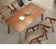 Solid Sheesham Arm Chair Modern Furniture Off Games Wooden High Chair Pu Leather Cushion for Kitchen | Living R