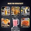 Sujata BLENDMATIC 1000W Commercial Juicer Mixer Grinder | 1750 ml BPA Free Unbreakable Jar | Overload Protection | Commercial Heavy Duty Blender, Powerfull & High Speed Motor | Black
