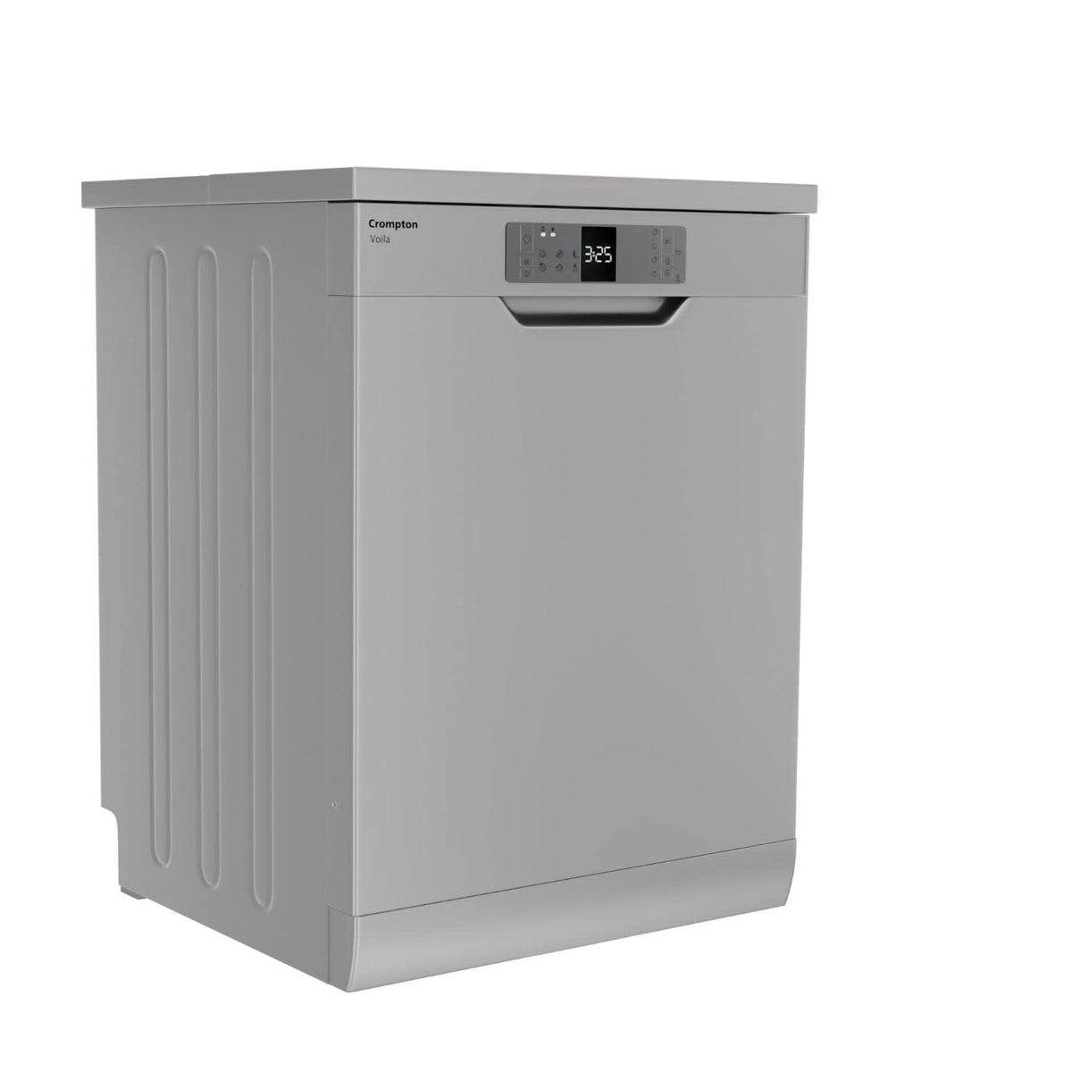 Crompton 12 Place Setting Freestanding Dishwasher with 6 Wash Programs and Super Active Drying System (FS-DWVOA12PS-DS)-5