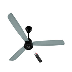 atomberg Renesa Enzel 1200mm BLDC Ceiling Fan with Remote Control | BEE 5 star Rated Energy Efficient Fan | High Air Delivery with LED Indicators| 3 Year Warranty (Pebble Grey)