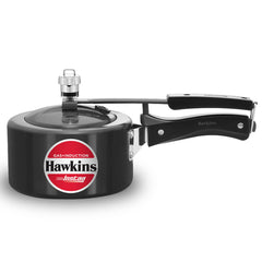 Hawkins 5 Litre Instaa Pressure Cooker, Induction Inner Lid Cooker, Tall Body Hard Anodised Cooker, Black (IIH50)