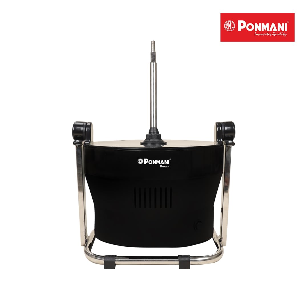 Ponmani Power - 2Ltr Tilting Wet Grinder (Black)
