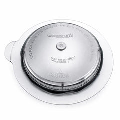 Flat Jar Lid (1000 ml Medium Steel Jar) | Compatible with Sujata Mixer Grinder