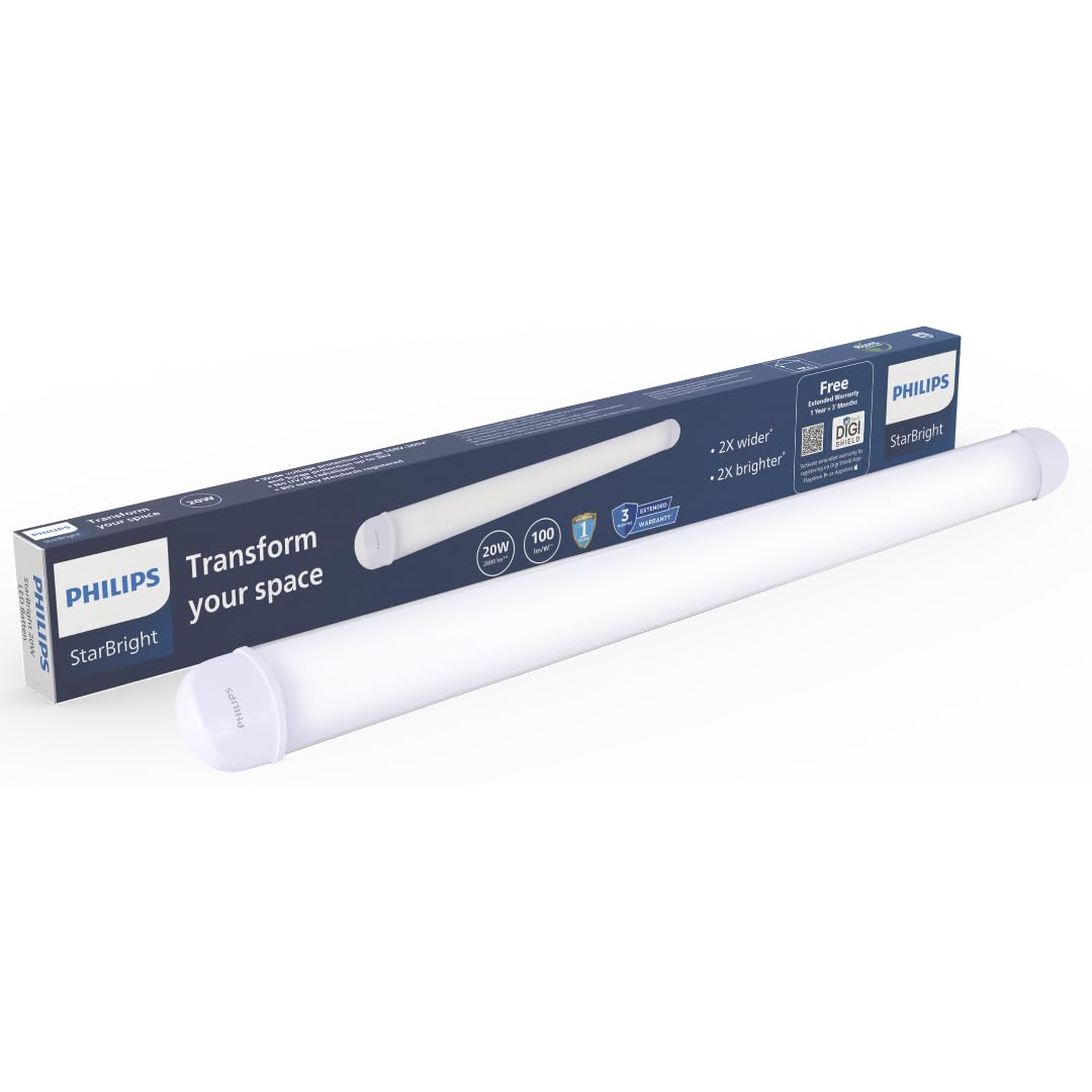Philips 20-watt LED Batten/Tubelight (Pack of 2)