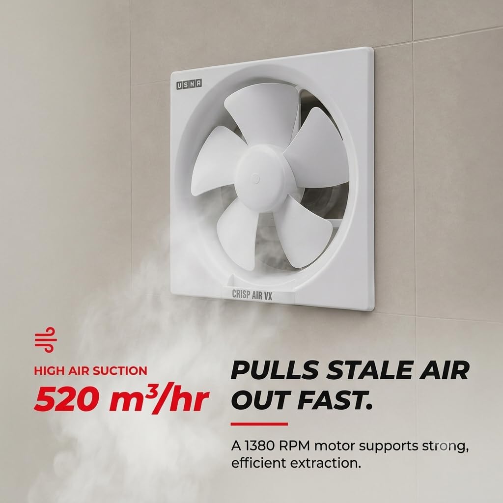 USHA CRISP AIR VX 150mm Exhaust Fan-4