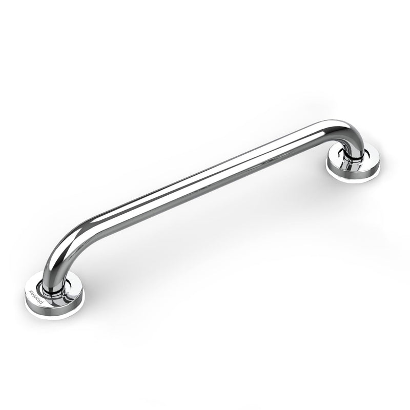 Plantex 18 Inch Stainless Steel Grab Bar for Toilet/Safety Support for Senior Citizens/Secure Bathroom Handrail/Bathroom Accessories (Chrome)-1