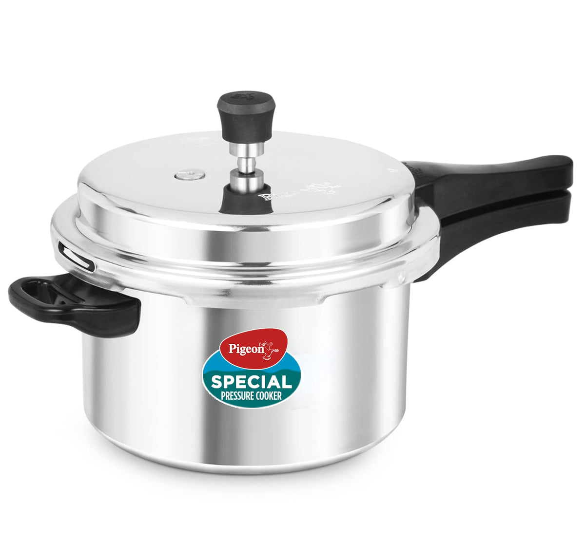 Pigeon by Stovekraft Aluminium Outer Lid Pressure Cooker (Silver)