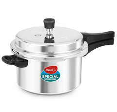 Pigeon by Stovekraft Aluminium Outer Lid Pressure Cooker (Silver)