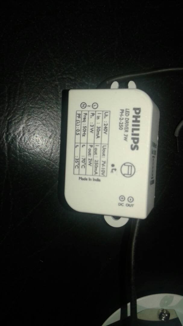 Philips Astra Spot LED COB Light (Warm White, 3-Watt)