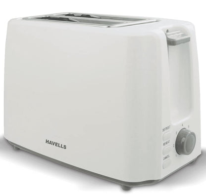 Havells Crisp Plus Pop-Up Toaster | 2 Slices | 750 Watts | 7 Heat Settings | Reheat,Defrost & Cancel Functions | Auto Bread Centering | Cool Touch | Crumb Tray for Easy Cleaning | 2Yr Warranty | Black