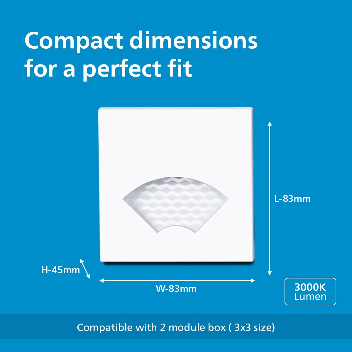 Philips 3W StepShine LED Step Light (White, B0GF8NTYL1)