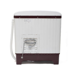 Midea 6.5 kg 5 Star Semi Automatic Top Load Washing Machine Maroon, Rust Proof Body (MWMSA065PPG(MW), Rat Away Feature)