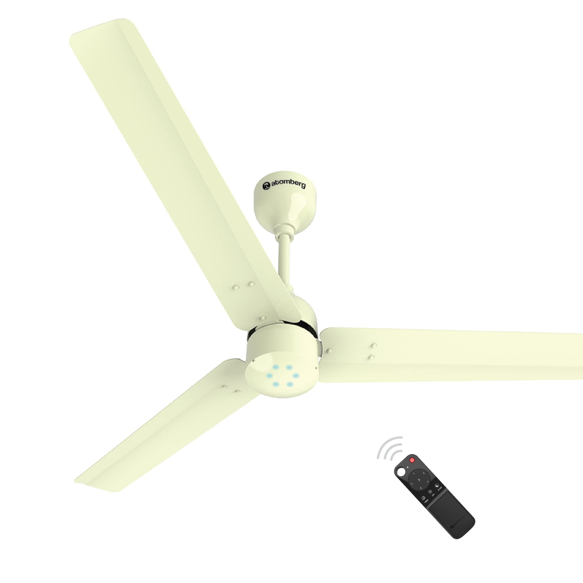 atomberg Renesa Enzel 1200mm BLDC Ceiling Fan with Remote Control | BEE 5 star Rated Energy Efficient Fan | High Air Delivery with LED Indicators| 3 Year Warranty (Pebble Grey)