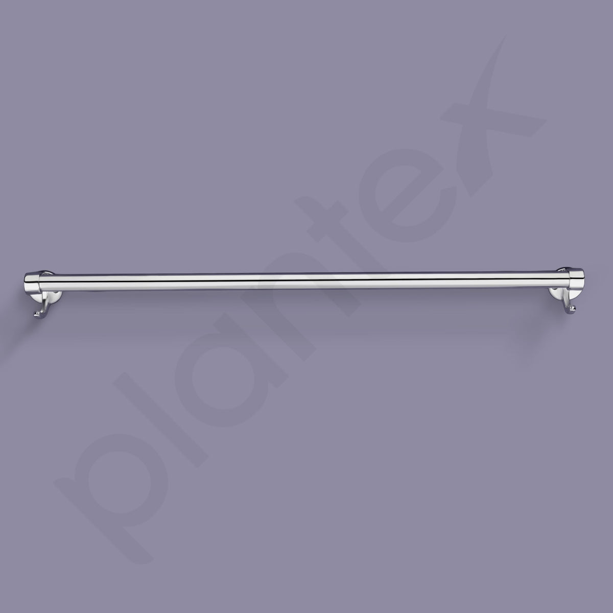 Plantex Stainless Steel Towel Rod for Bathroom 24 Inch/Single Rod Bathroom Towel Holder/Towel Hanger for Wash Basin/Bathroom Accessories (24 Inch-Chrome)-5