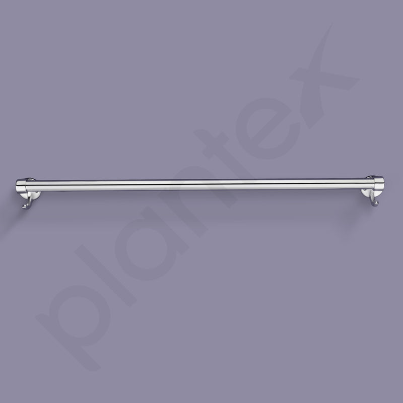 Plantex Stainless Steel Towel Rod for Bathroom 24 Inch/Single Rod Bathroom Towel Holder/Towel Hanger for Wash Basin/Bathroom Accessories (24 Inch-Chrome)-5