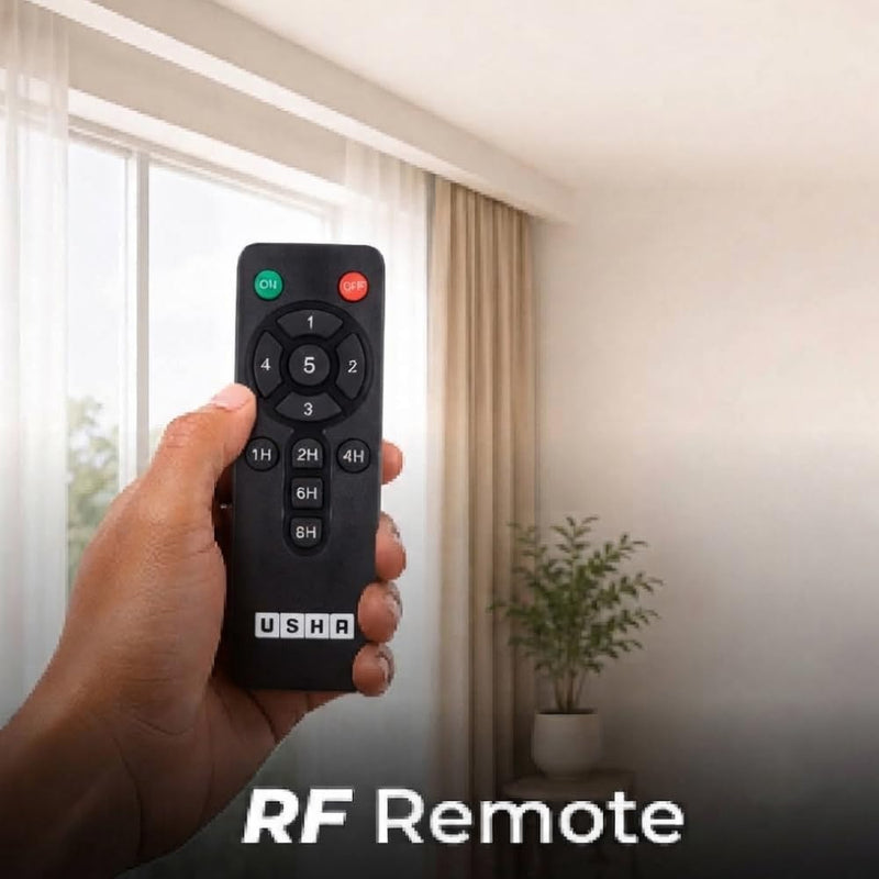 USHA TechnoAir R BLDC 1200 mm Ceiling Fan with RF Remote | 5 Star-6