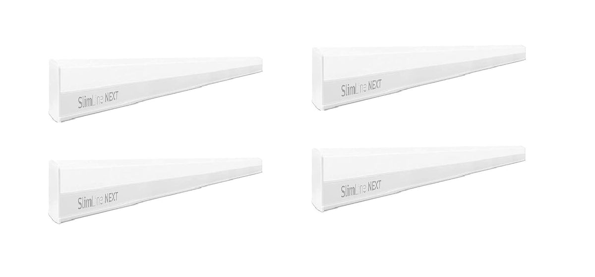 Philips Slimline LED Tube Light Batten (5W, 1ft, Pack of 4, Cool White)