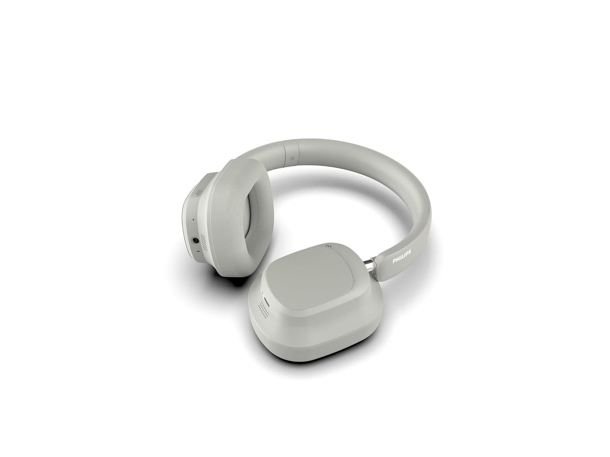 Philips TAH6550 Bluetooth Wireless Over-Ear Headphones with 3 Mics, 60 Hours Battery Life, 40mm Drivers (TAH6550-RT)