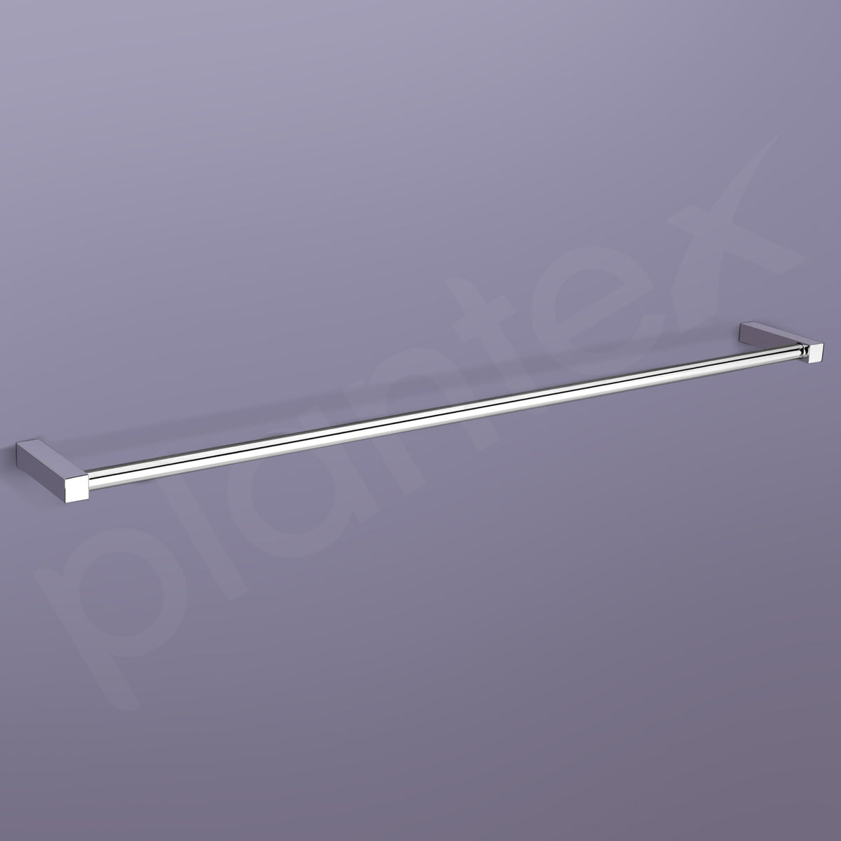 Plantex Stainless Steel Towel Hanger for Bathroom/Single Towel Rod/Towel Stand for Kitchen/Bathroom Accessories (24-inch) Chrome-5