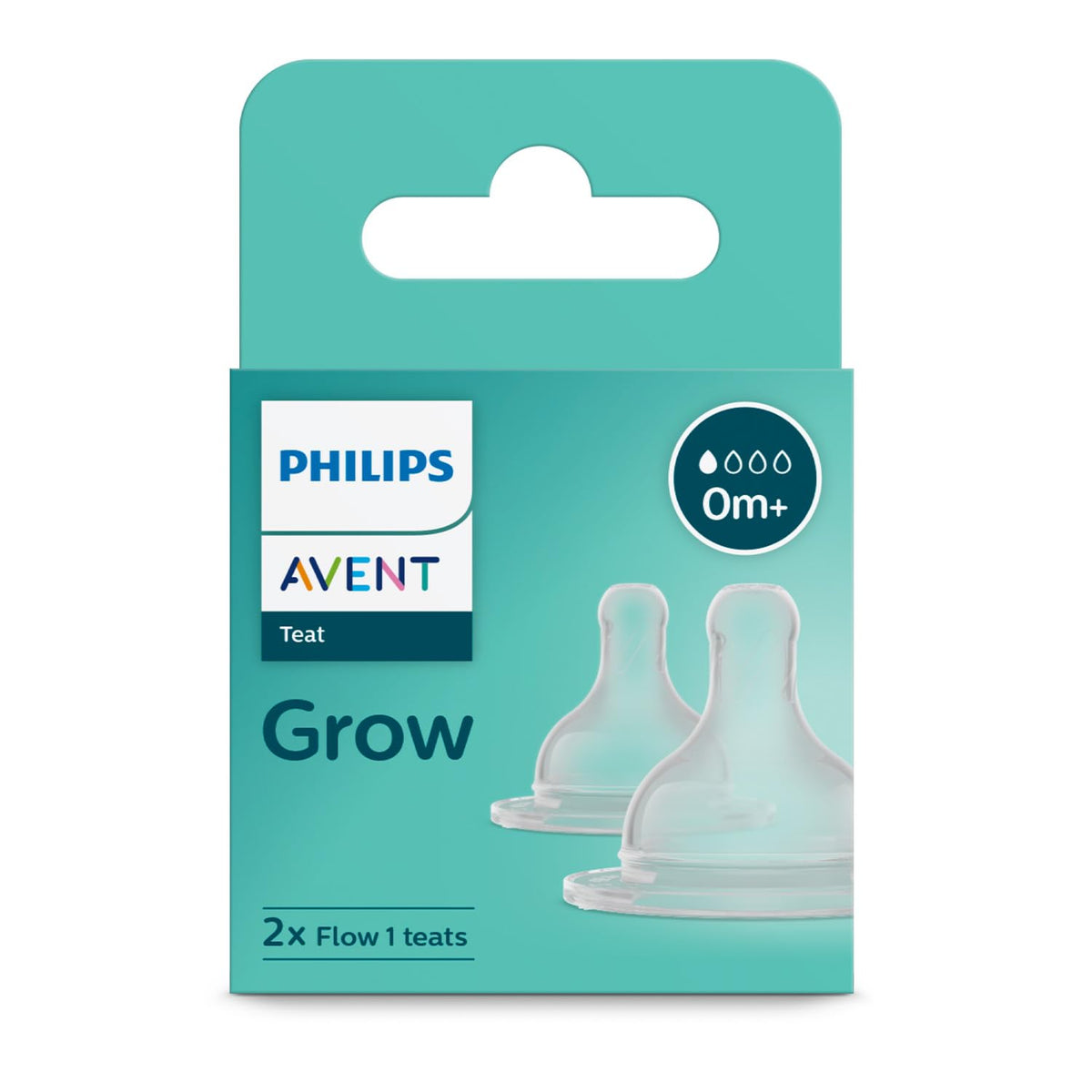 Philips Avent Grow Bottle Teat (0m+ Pack Of 4)