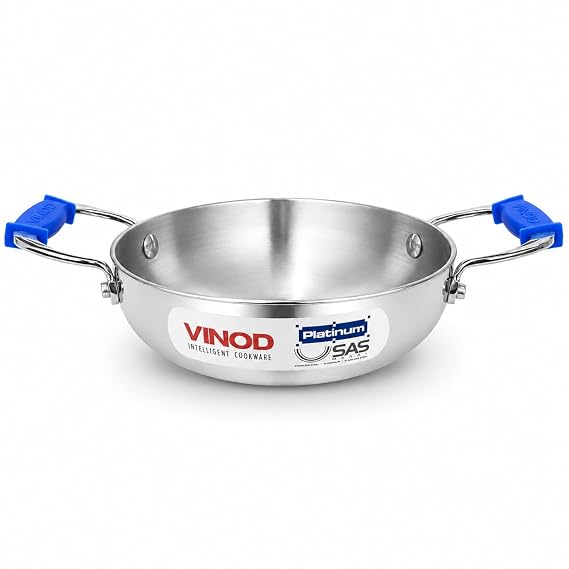 Vinod Platinum Triply Mini Kadai - 14 cm