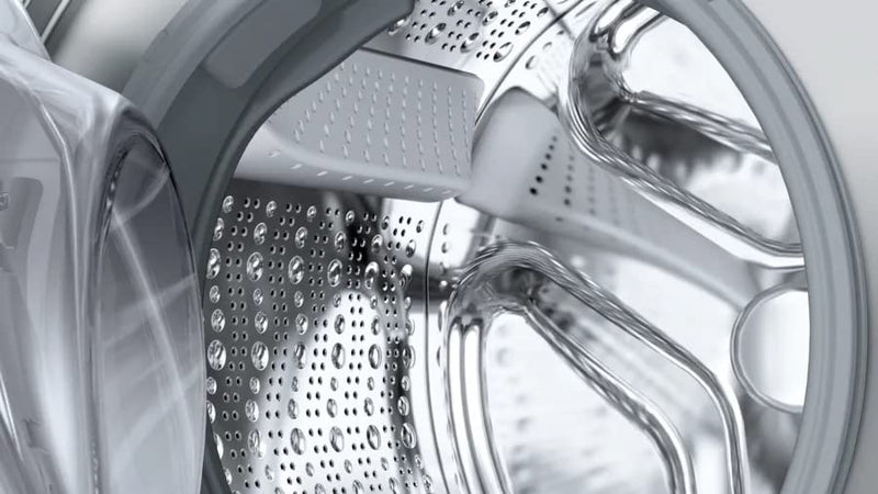 Bosch 8 kg Fully Automatic Front Load Washing Machine with In-built Heater Silver (WGA1340SIN)