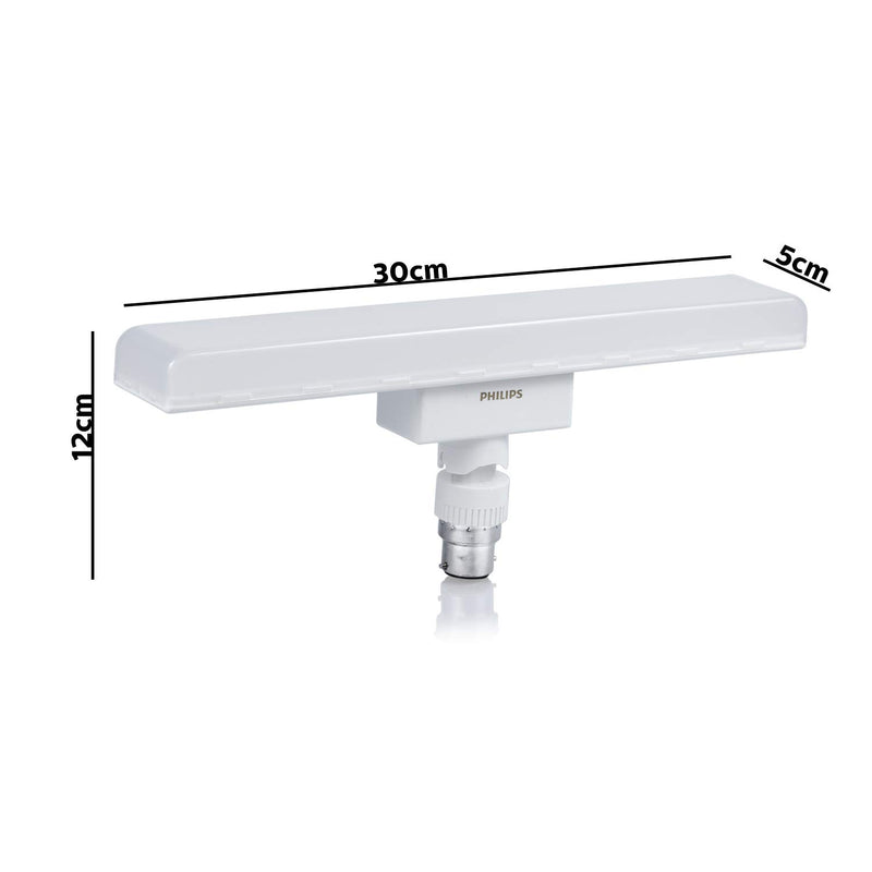 Philips Stellar Bright 30W B22 LED T-Bulb,3000lm,Cool Day Light, Pack of 2