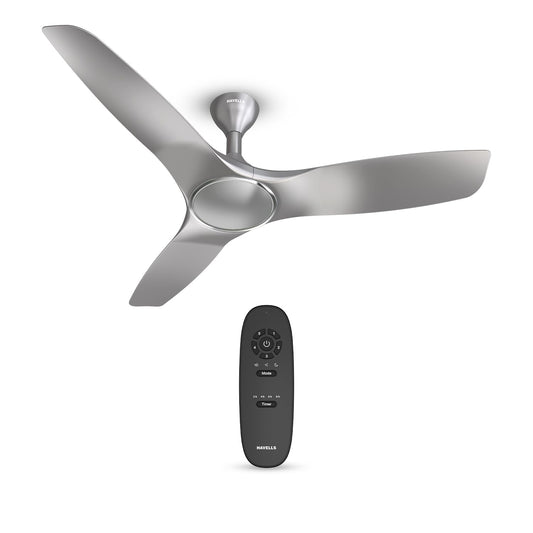Havells 1200mm Stealth Air BLDC Motor Ceiling Fan | Remote Controlled, High Air Delivery Fan | 5 Star Rated, Upto 60% Energy Saving, 2 Year Brand Warranty | (Pack of 1, Mist)