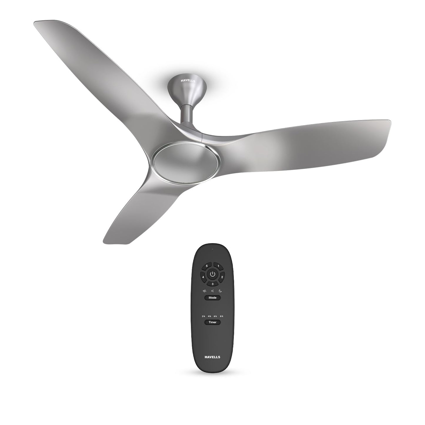 Havells Stealth Air BLDC Wood 1200mm Premium Ceiling Fan with 100% Pure Copper|5 Star Rating |Remote Controlled |Watt: 40|Air Flow: 245 cmm|Speed: 280 RPM|Free Installation|2 Year Warranty (Pinewood)