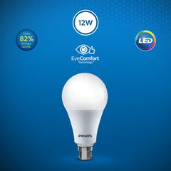 Philips 12W b22d LED Crystal White Bulb, Pack of 1 (929001177114)