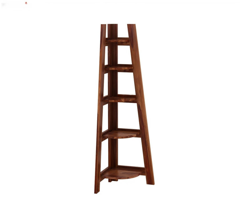 Handmade Sheesham Wood Floating Shelf | Solid Hardwood, Hard Wax Oiled | Elegant Wall Decor & Book Shelf | Rust