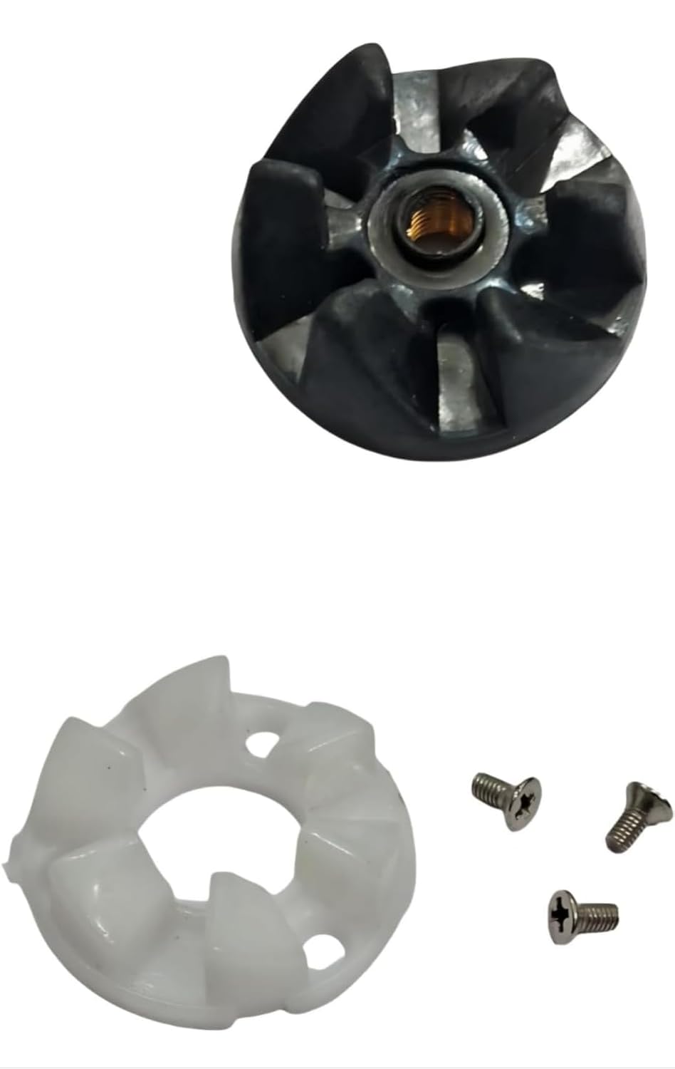 Coupler Combo: Motor Coupler Teeth + Jar Rubber Coupler (1+1) | Compatible with Sujata Mixer Grinder