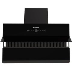 Faber Comet 90cm 1600m³/hr BLDC Autoclean Filterless Slant Chimney| Built In Oil Collector|Touch & Gesture Control| 12Yr