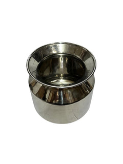 Dynore Stainless Steel Heavy Lota/Kalash/Milk Pot- 1200 ml- Set of 2