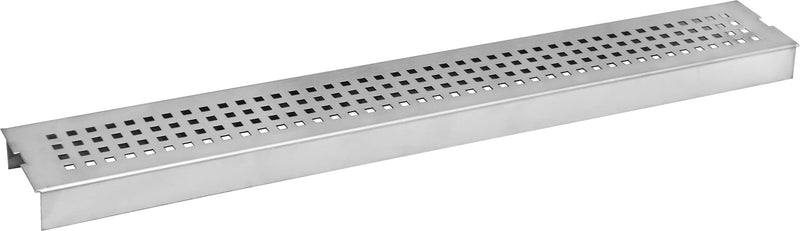 Plantex 304 Grade Stainless Steel Long Shower Drain/Floor Trap/Jali Removeable Grate/Lid for Bathroom and Kitchen (10 x 60 cm - Matt) (A424-Square)-6