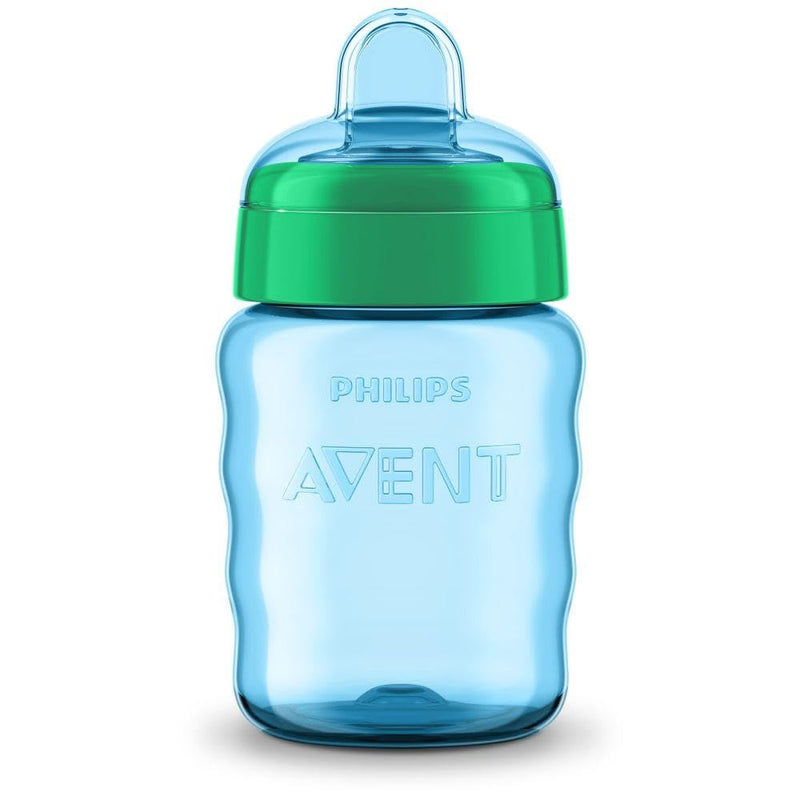 Philips Avent Silicone Classic Soft Spout Cup 260ml, Blue/Green, 9m+ (SCF553/05)