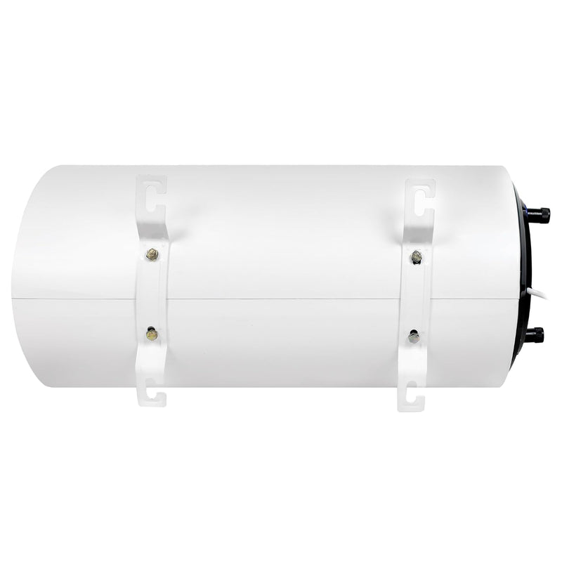 Faber Jazz 25L Horizontal (LH) Storage Water Geyser |Free Pipe and Installation|12 Safety Features, Glassline Coated & C
