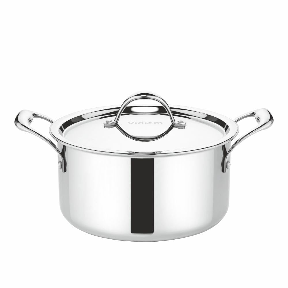Vidiem Tristar Stainless Steel Kadai 3.2 Litre