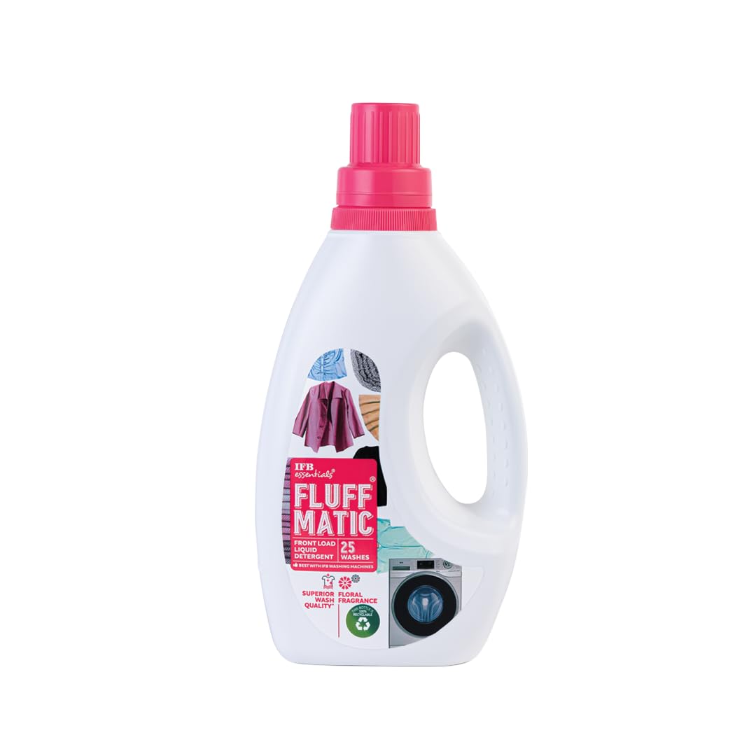 IFB Essentials Front Load LIQUID DETERGENT (Pack of 8 x 880 ml)