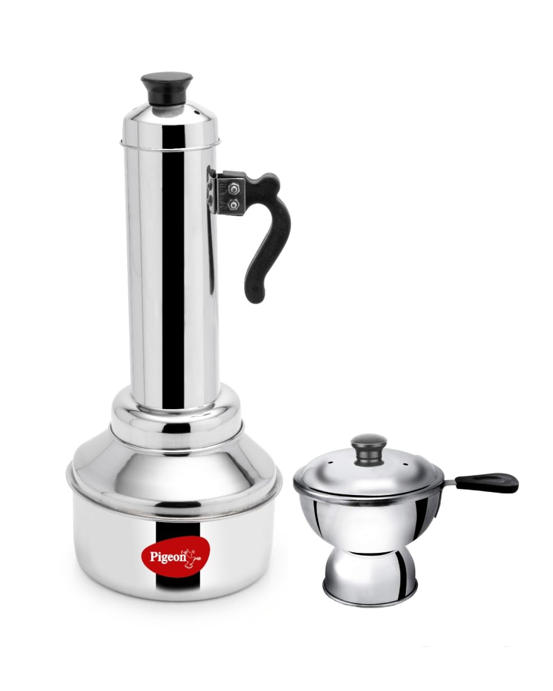 Pigeon Stainless Steel Idly Maker 4 Plates Compatible with Induction and Gas Stove