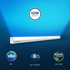 Philips 10-watt LED Batten/Tubelight (Pack of 6)