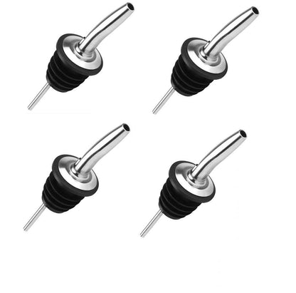 Dynore Stainless Steel 4 Pcs Wine Pourers/Pour Spouts