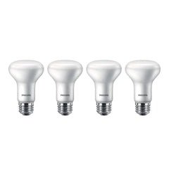 Philips LED Dimmable R20 Flood Light bulb with Warm Glow Effect: 450-Lumen, 2200-2700 Kelvin (Pack of 4)